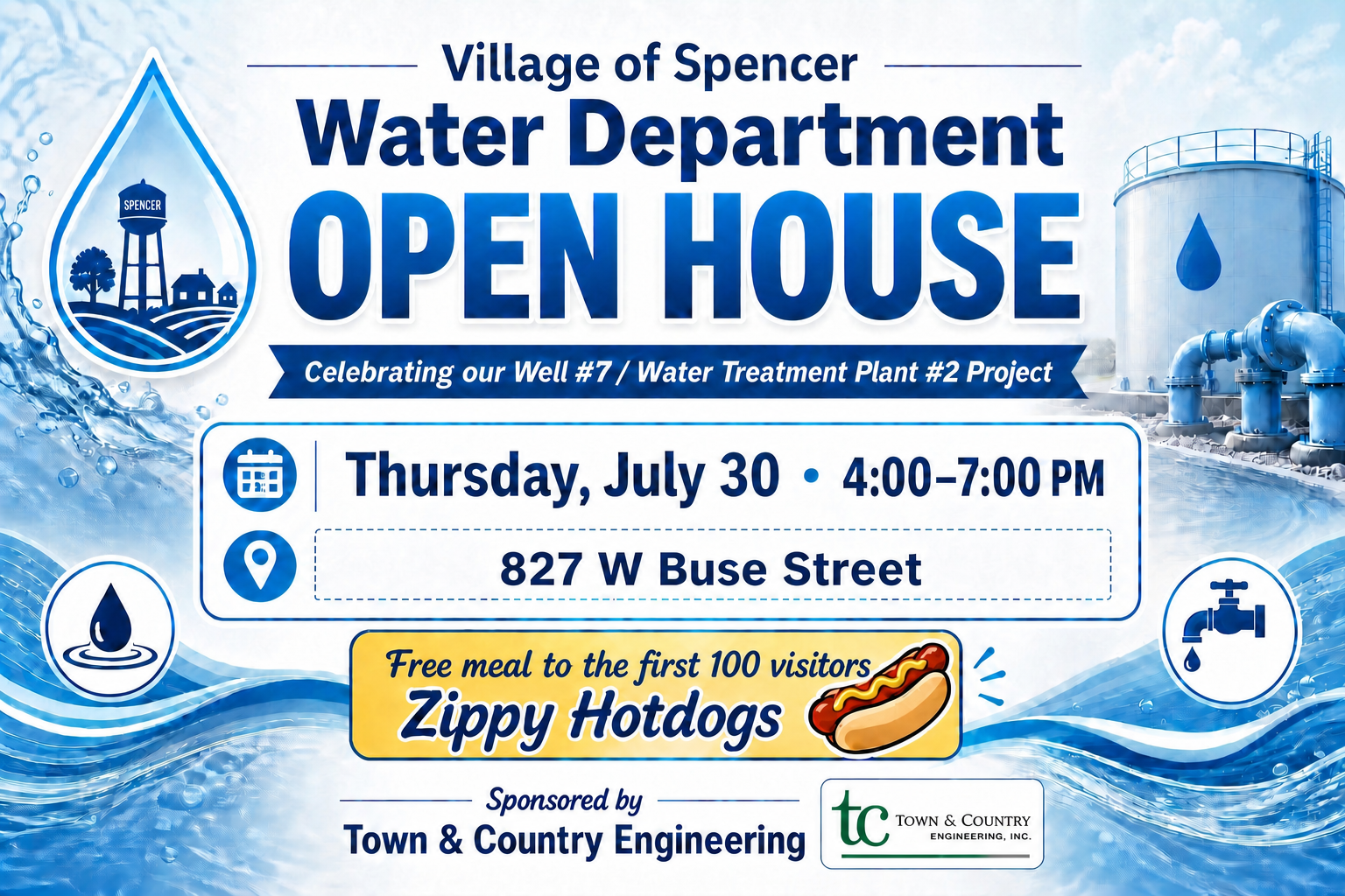 Spencer Well #7/Water Plant #2 Open House